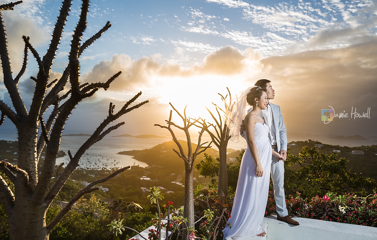 Jenny And Ye S Destination Wedding In St John Us Virgin Islands