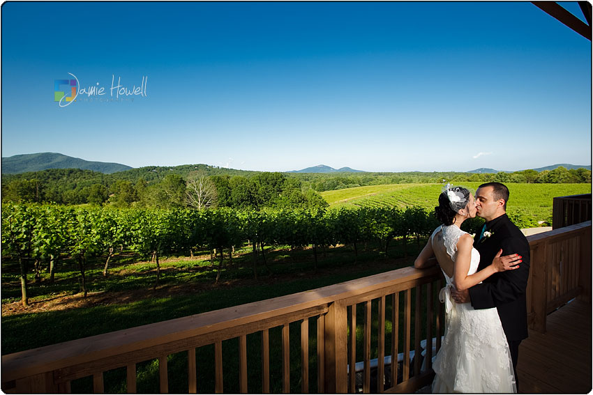 Blackstock Winery wedding