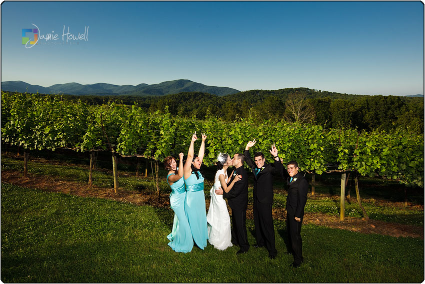 Blackstock Winery wedding