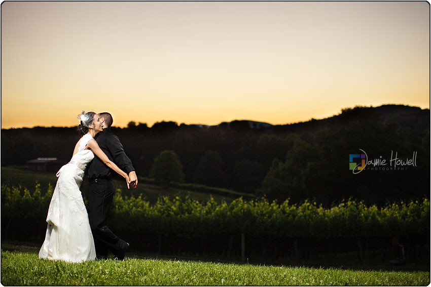 Blackstock Winery wedding