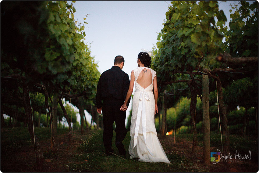 Blackstock Winery wedding