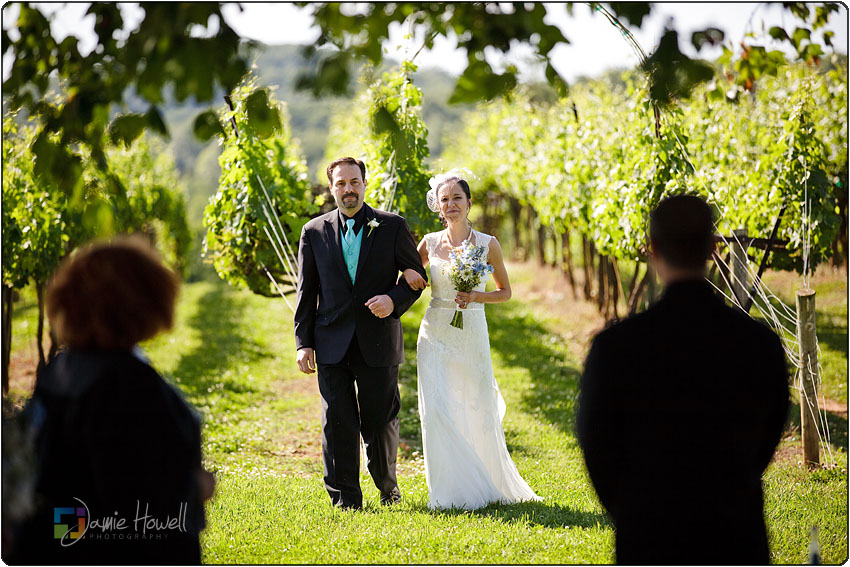 Blackstock Winery wedding