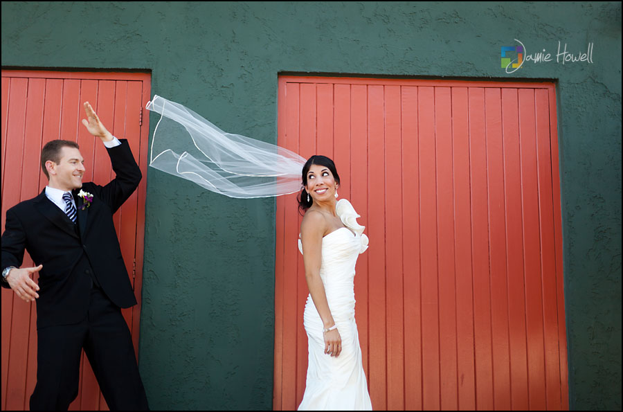 Veil fun at Chateau Elan