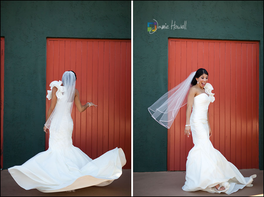 Beautiful Bride at Chateau Elan