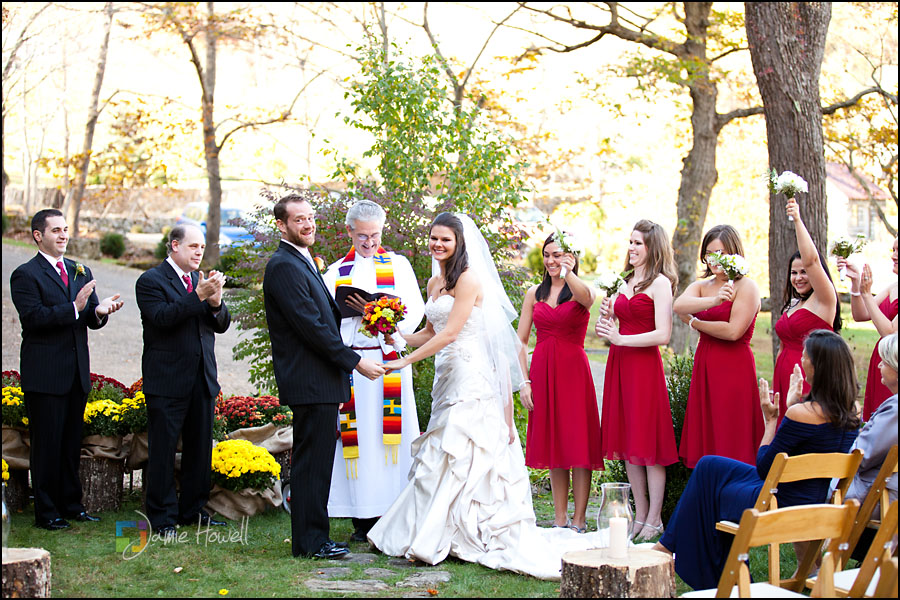 Cellars at Betty's creek wedding