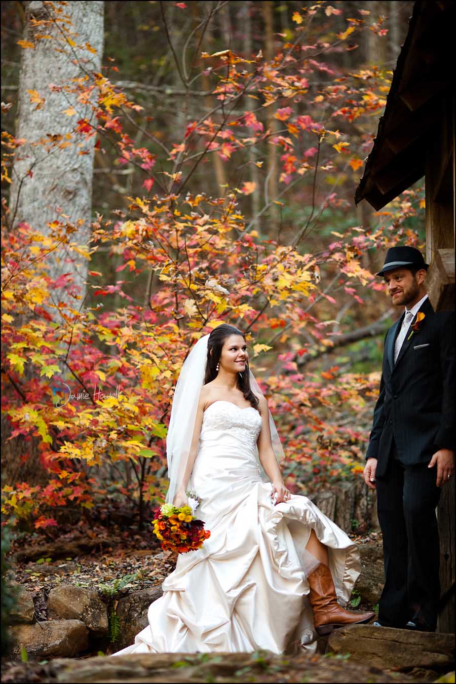 Cellars at Betty's creek wedding