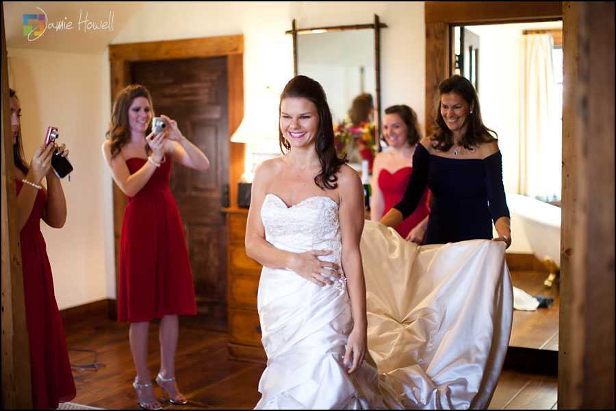 Cellars at Betty's creek wedding