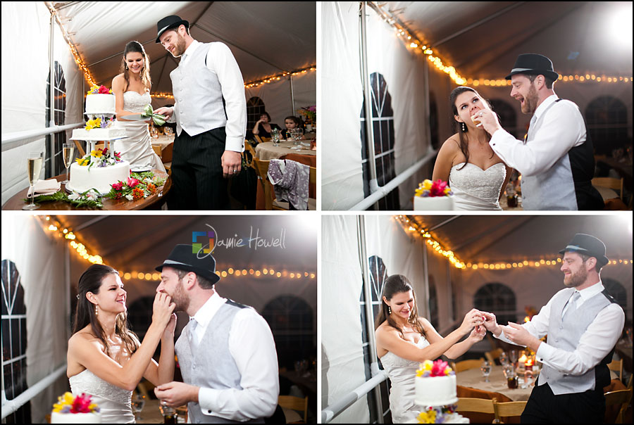 Cellars at Betty's creek wedding