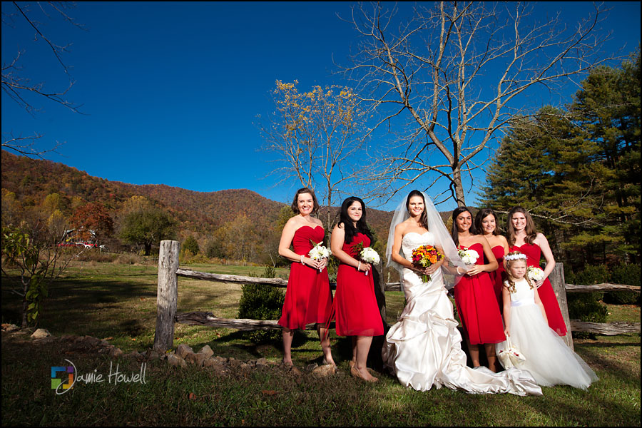 Cellars at Betty's creek wedding