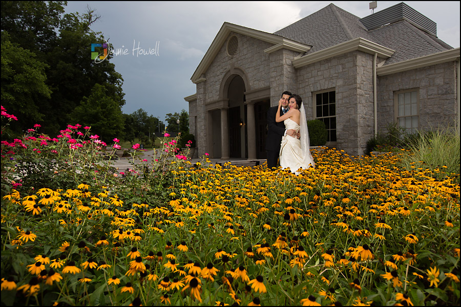 Black-Eyed Susan Wedding Photo