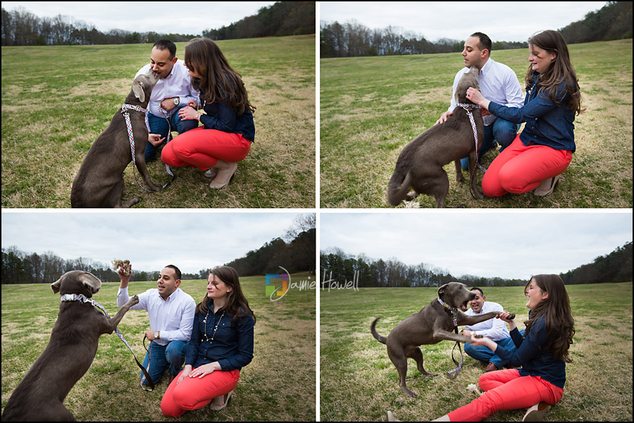 Kennesaw engagement session