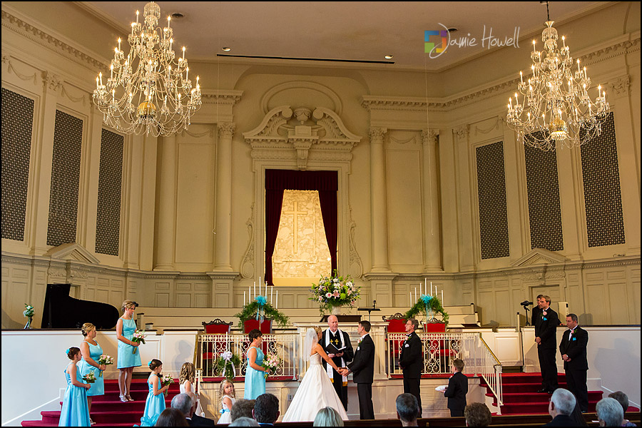 Newnan First Baptist Church Wedding