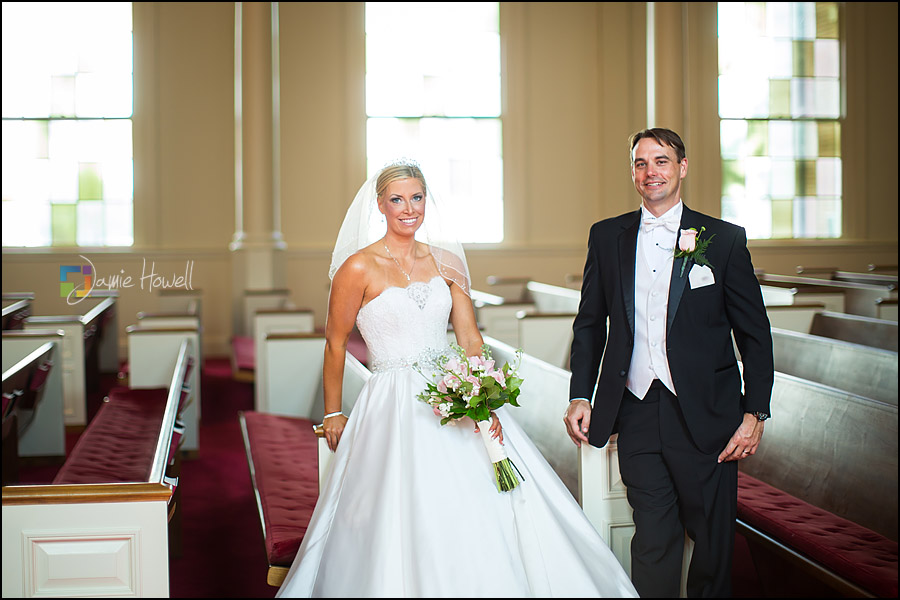 Newnan First Baptist Church Wedding