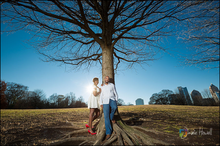 Piedmont Park Engagement Session
