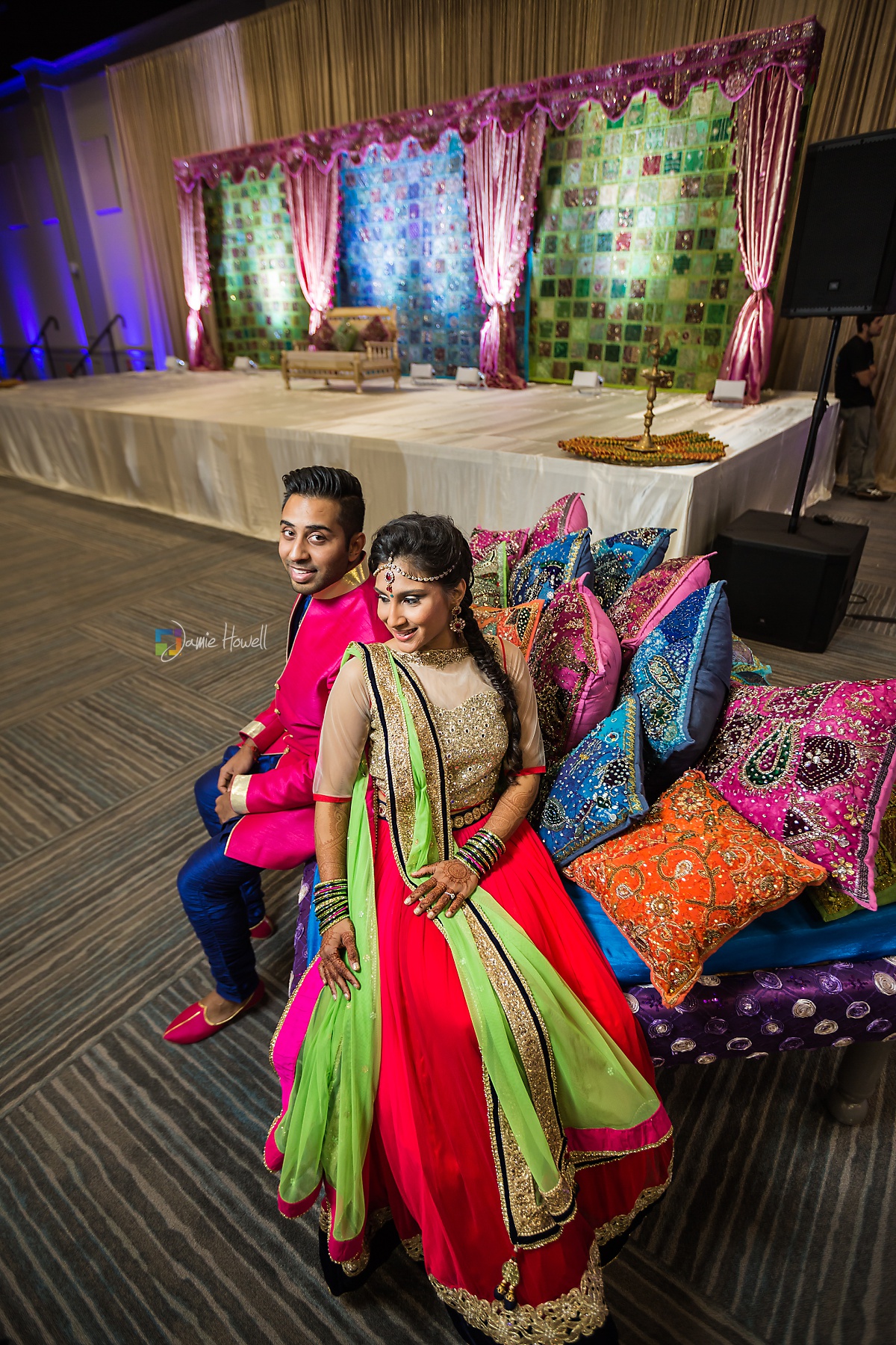 Florence SC Indian wedding Sangeet (7)