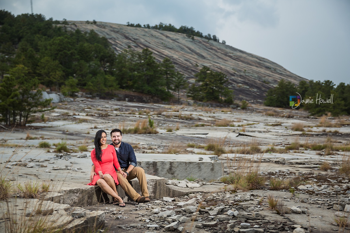 Stone Mountain engagement session (5)