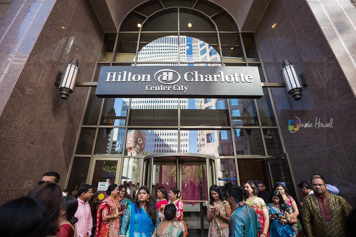 Hilton Charlotte Center South Asian Wedding (22)