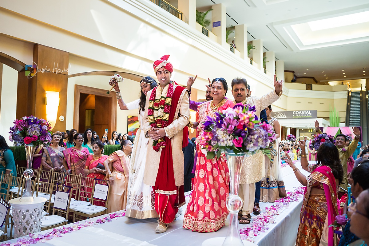 Hilton Charlotte Center South Asian Wedding (27)