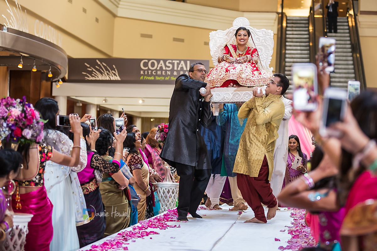 Hilton Charlotte Center South Asian Wedding (31)