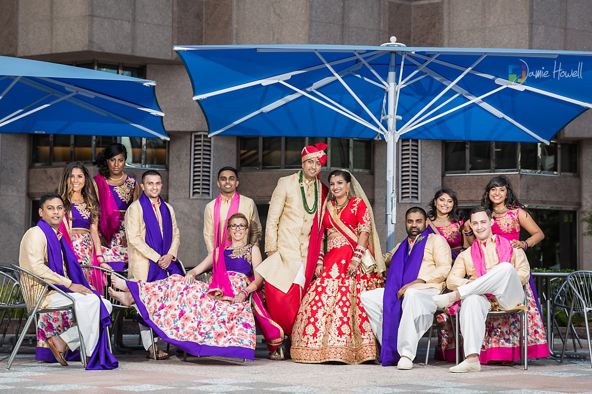Hilton Charlotte Center South Asian Wedding (42)
