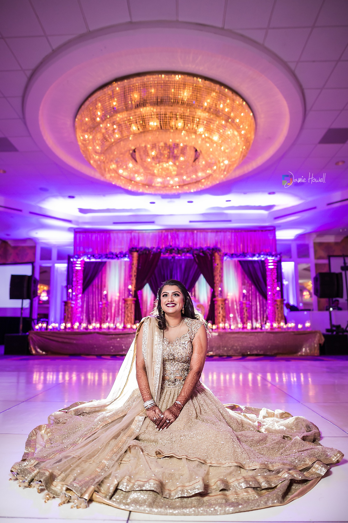 Hilton Charlotte Center South Asian Wedding (53)