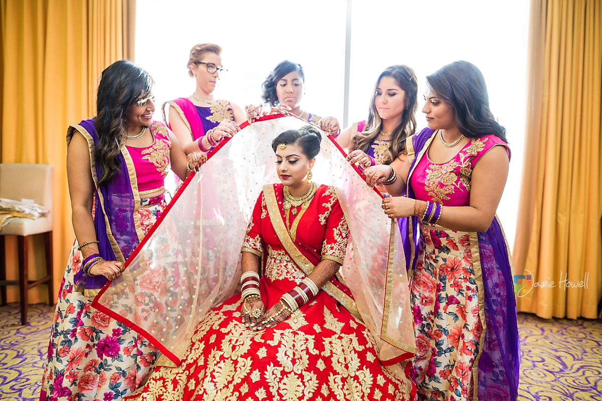 Hilton Charlotte Center South Asian Wedding (6)